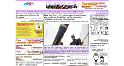 Desktop Screenshot of larepublicacultural.es